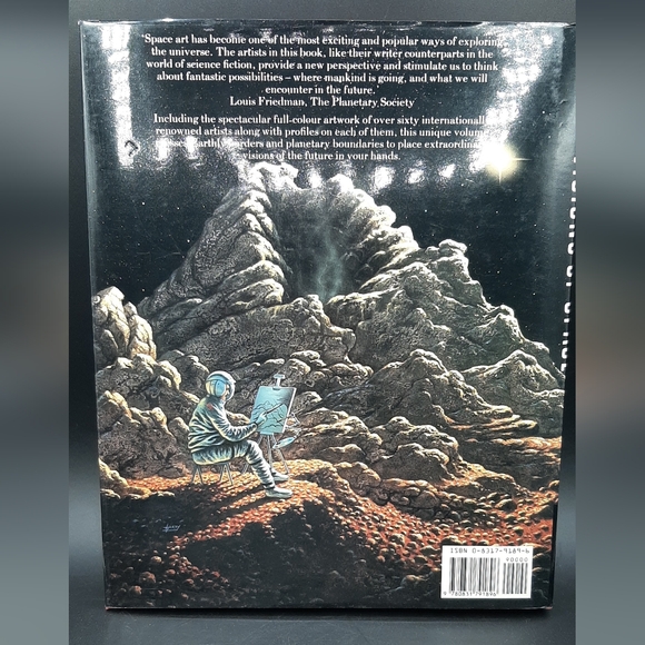 Visions of Space Artist Jouney Through The Cosmos David A. Hardy Hardcovered - Picture 2 of 11